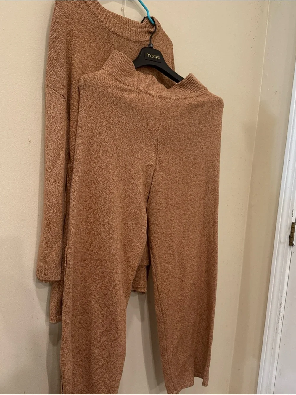 Free People Button Up Sweater Set